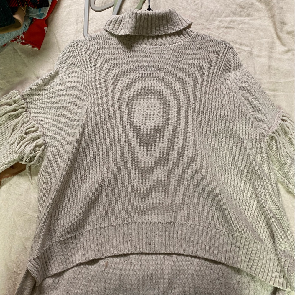 Subtle Fringe Sweater